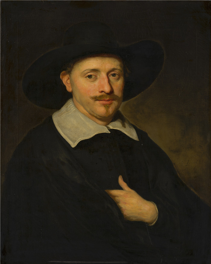《男人的肖像》戈弗特·弗林克（Govert Flinck）画作-Govert Flinck 009