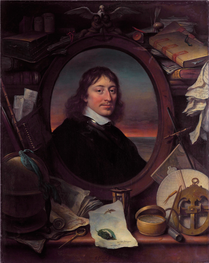 戈弗特·弗林克（Govert Flinck）画作-赫拉德·彼得斯·赫尔夫特Gerard Pietersz Hulft (1621-56)