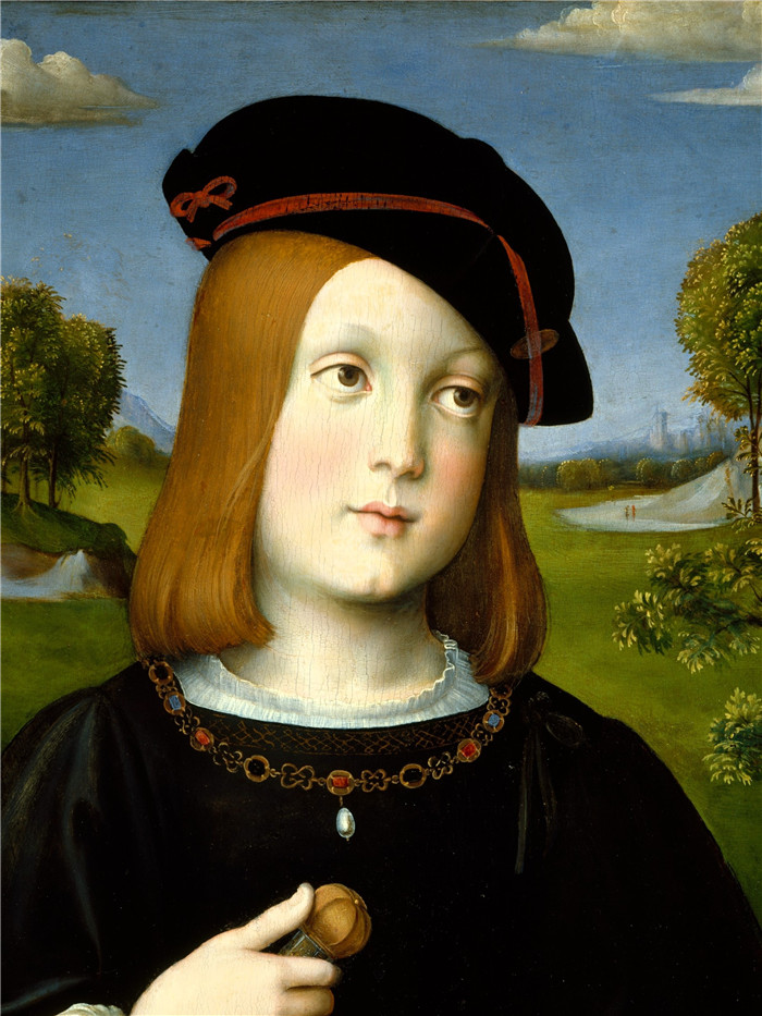 弗朗切斯科·弗朗西亚（Francesco Francia）画作-Federico II Gonzaga recortado