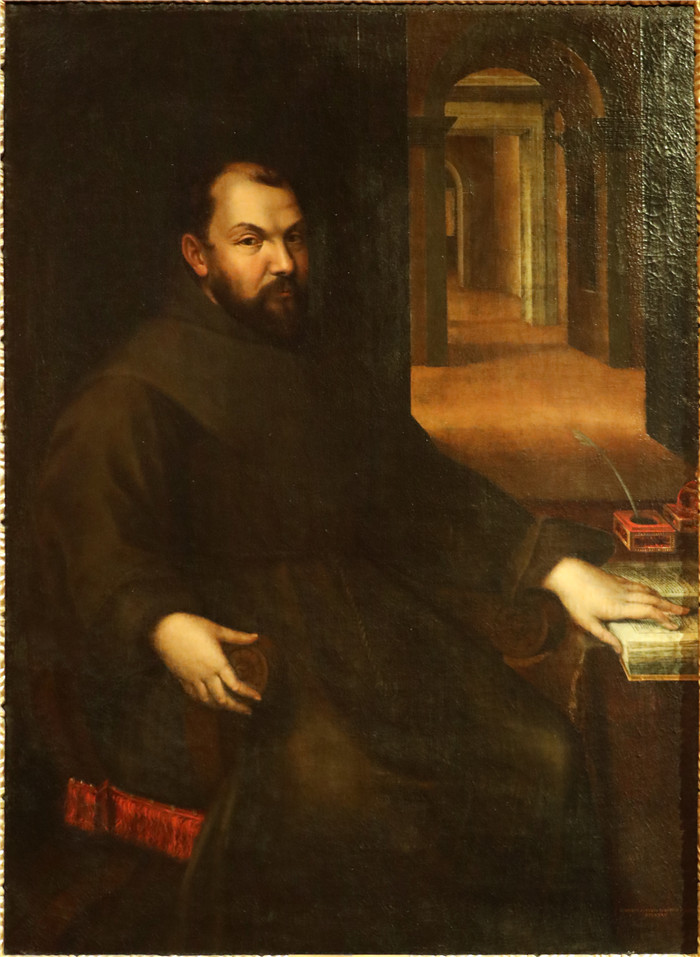 拉维尼亚·丰塔纳（Lavinia Fontana）画作-父亲的肖像