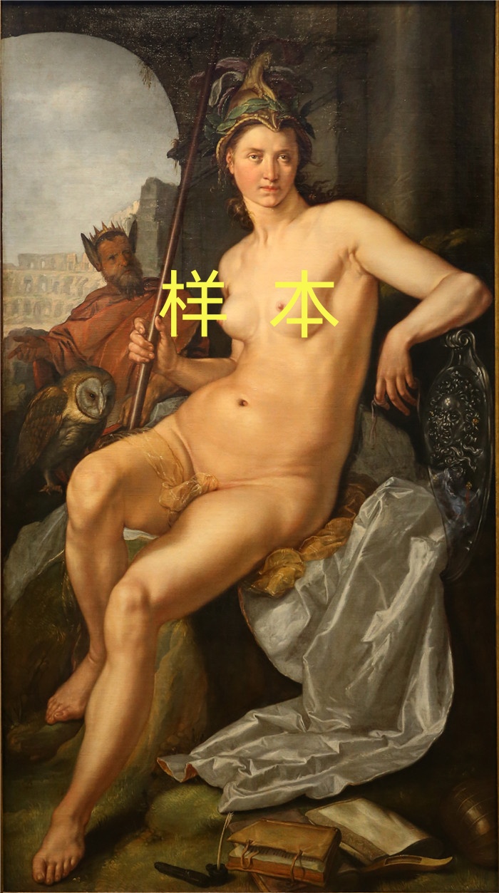 亨德里克·戈尔齐乌斯（Hendrik Goltzius）-密涅瓦minerva, 1611