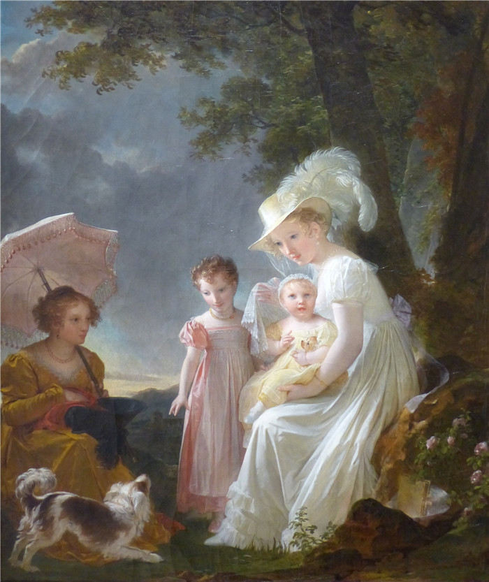 《夏季》玛格丽特·热拉尔（Marguerite Gérard）的画作-Rigaud29,Eté Gérard