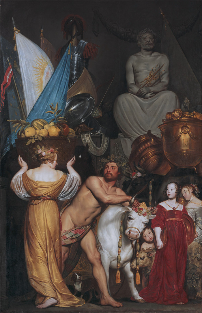 彼得·德·格雷伯（Pieter de Grebber）的画作-胜利Part of the Triumphal Procession