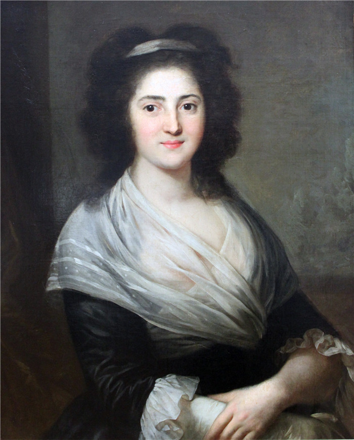 安东·格拉夫(Anton Graff)的画作-1792 肖像Portrait Henriette Herz anagoria