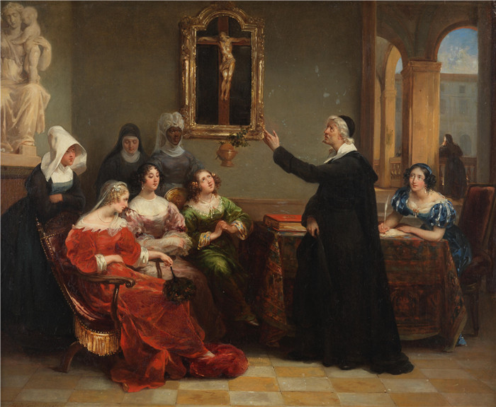 对三名女性的宗教指导 Religious instructions to three women