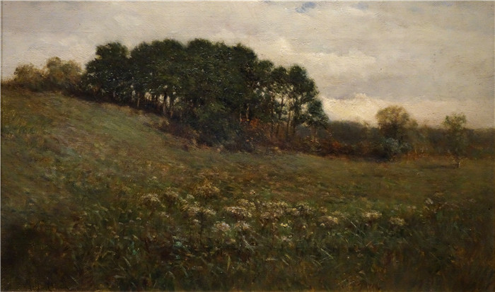 马丁·约翰逊·海德（Martin Johnson Heade）画作-夏天