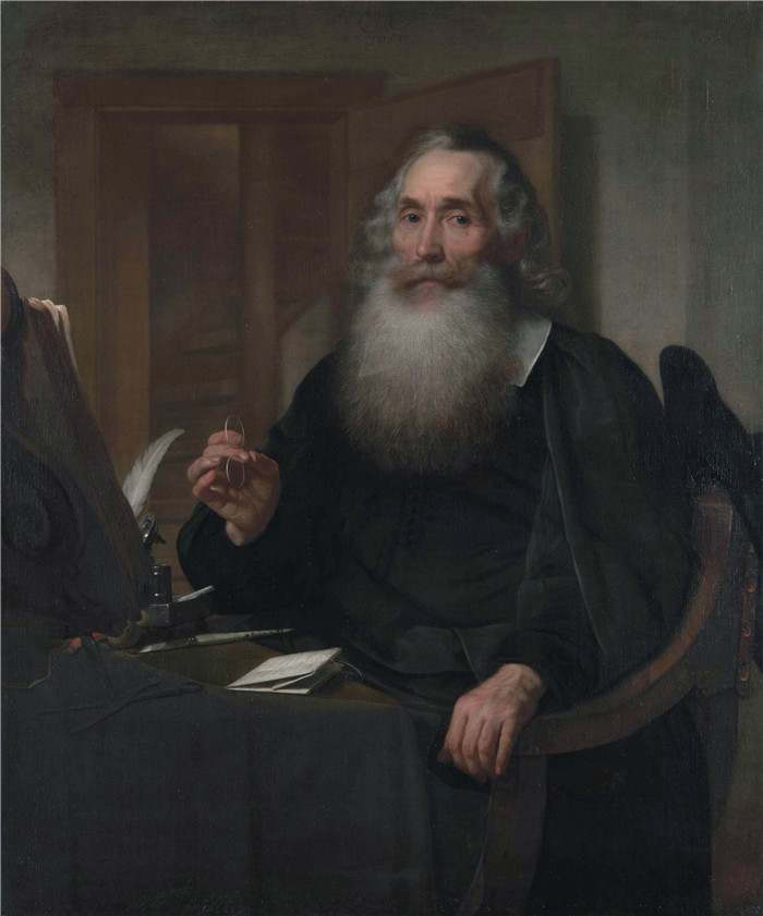 Bartholomeus van der Helst画作-Petrus Scriverius