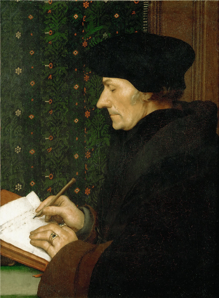 Hans Holbein the Younger画作-德西德里乌斯·伊拉斯姆斯