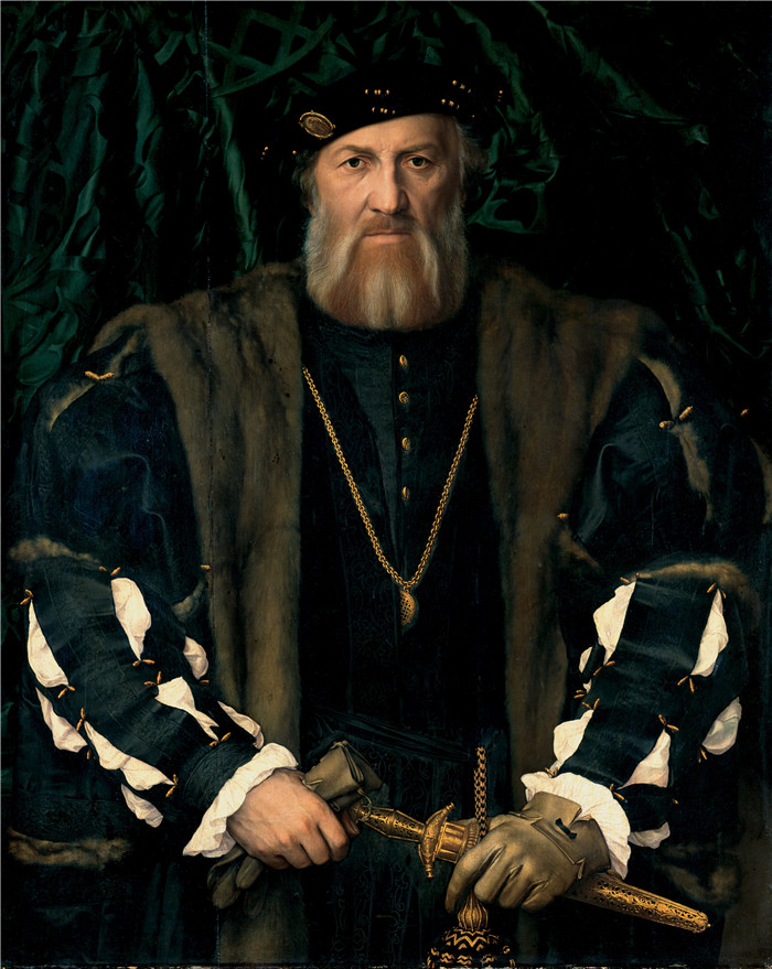 Hans Holbein the Younger画作-查尔斯·德·索利尔，莫雷特爵士