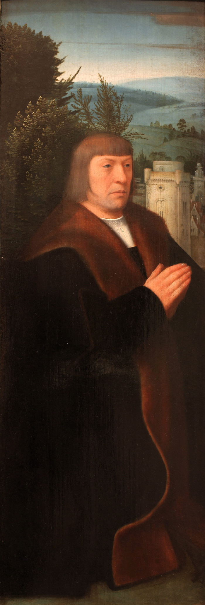 阿德里安·伊森布兰特(Adriaen Isenbrant)-捐赠者t的肖像