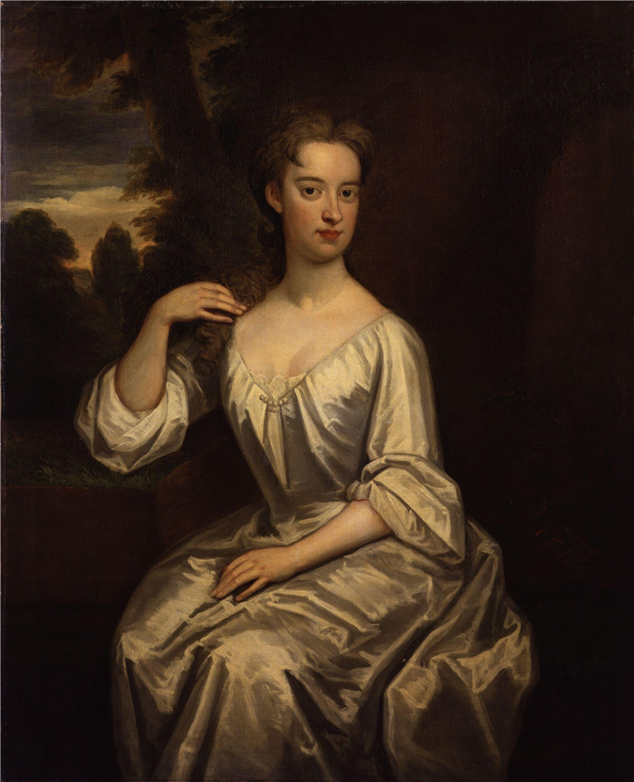 戈弗雷·克内勒（Godfrey Kneller）油画-桑德兰伯爵夫人安妮·丘吉尔