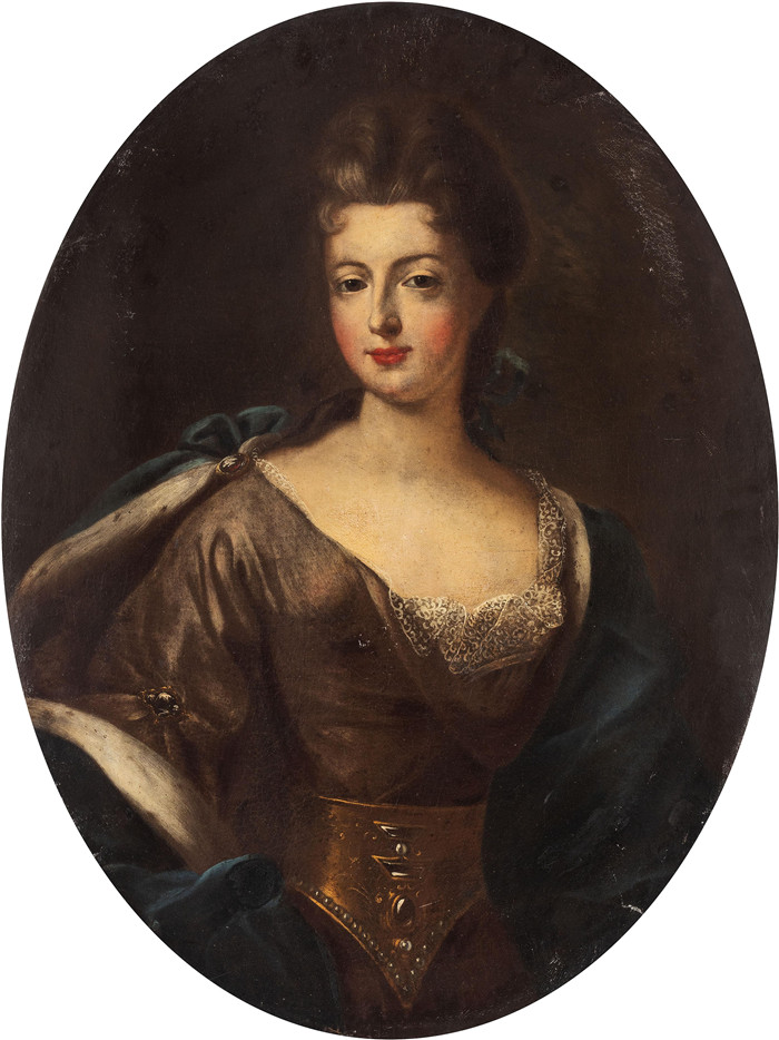 戈弗雷·克内勒（Godfrey Kneller）油画-女士肖像 Ritratto di dama