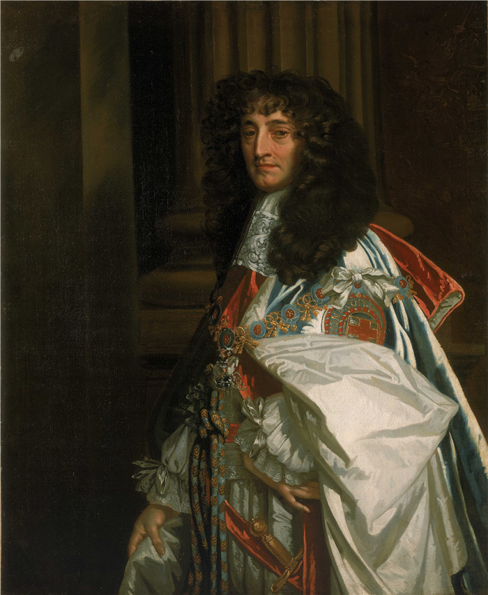 彼得·莱利(Peter Lely)画作-鲁珀特王子 Prince Rupert, 1619年