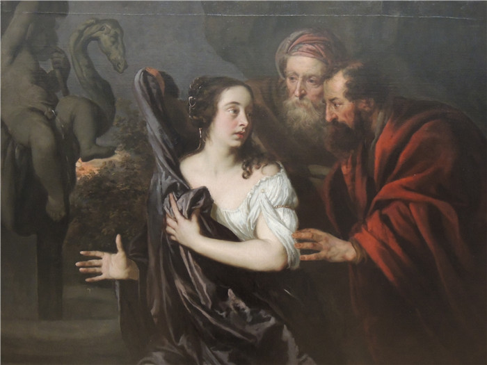 彼得·莱利（Peter Lely）画作-苏珊和维耶拉德Suzanne et Vieillards (Lely)