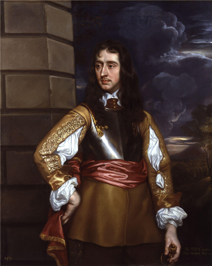 彼得·莱利（Peter Lely）画作-威廉·康普顿Sir William Compton