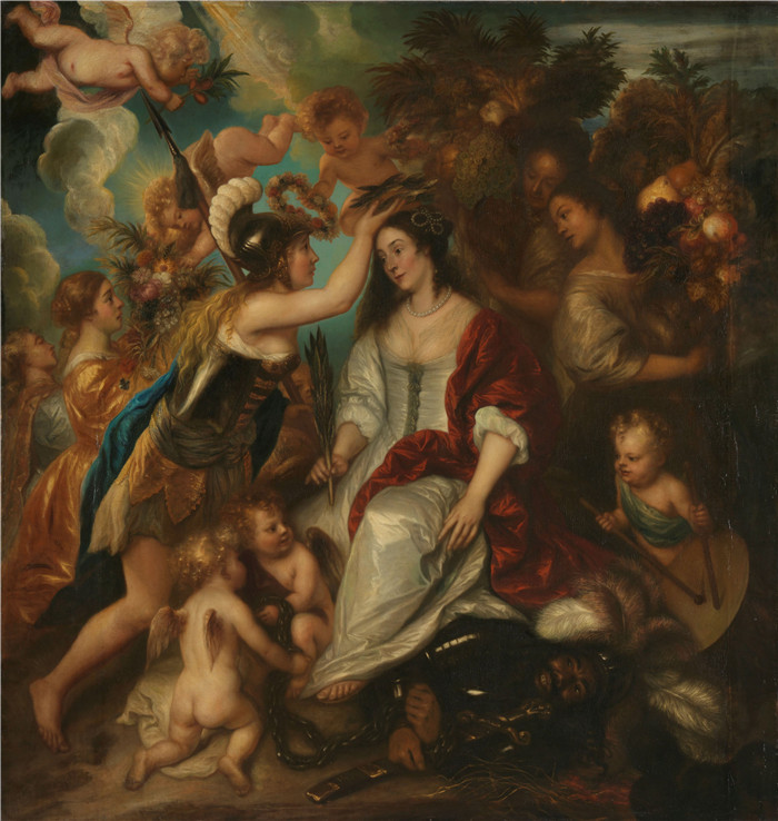 扬·利文斯（Jan Lievens）画作-和平的寓言Allegorie op de vrede