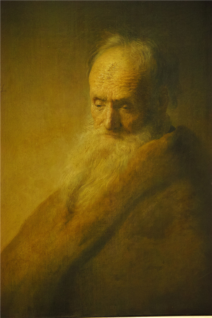 扬·利文斯（Jan Lievens）画作-老人AlterMannJanLieven