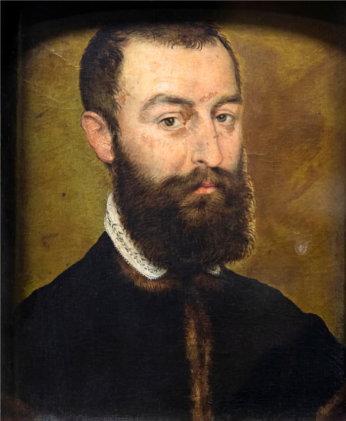 柯奈·德·里昂（Corneille de Lyon）画作-肖像Portrait d'homme    (Don Monbrison 1879)