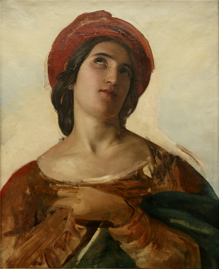 利奥波德·罗伯特（Léopold Robert）的画作-圣塞西尔Saint Cecile