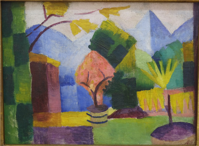 奥古斯特·麦克（August Macke）画作-MAp542 I