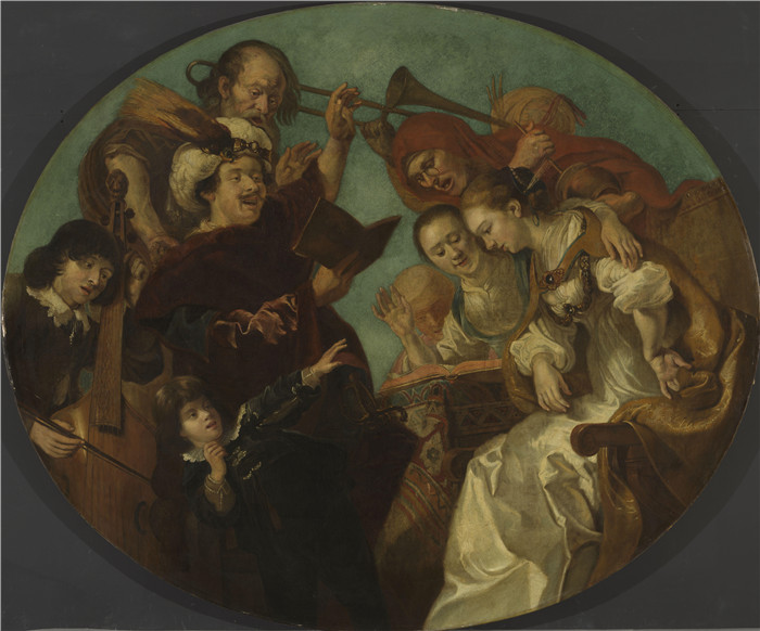 卡雷尔·范·曼德（Karel van Mander）的画作-Painting   NG.M.01099   National Museum of Art, Architecture and Desig