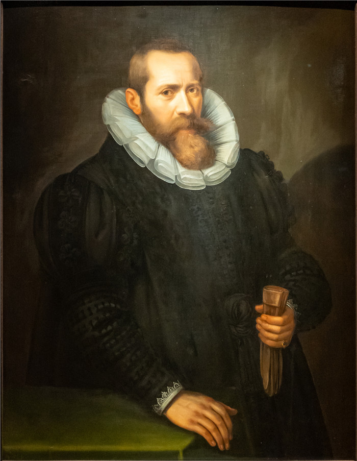 卡雷尔·范·曼德(Karel van Mander)的画作-男性图片Männliches Bildnis