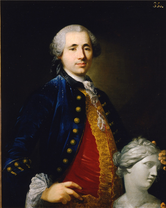 《罗伯托·米歇尔肖像》路易斯·埃吉迪奥·梅伦德斯（Luis Egidio Meléndez）的画作-Retrato de Roberto Michel