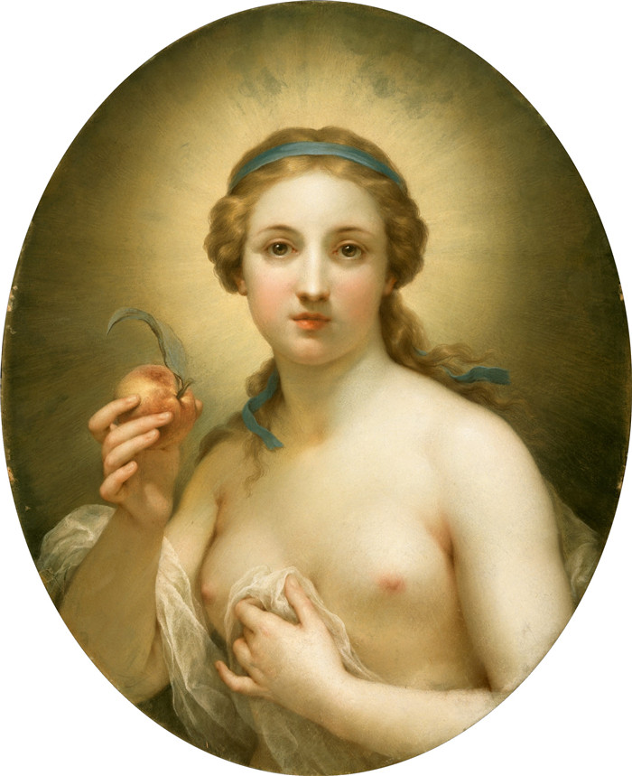 《迪瓦赫海特》安东·拉斐尔·蒙斯(Anton Raphael Mengs)油画-Die Wahrheit (1756)