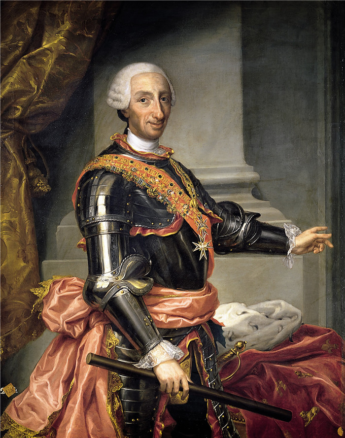 安东·拉斐尔·蒙斯(Anton Raphael Mengs)油画-卡洛斯三世Andrés de la Calleja
