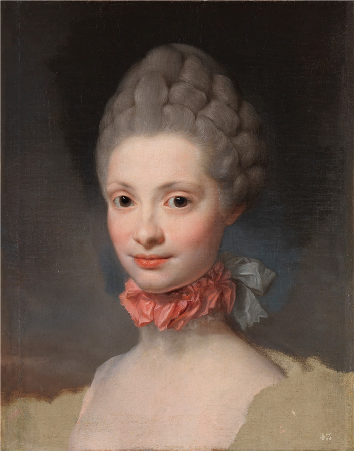 《玛丽亚·路易莎·德·帕尔马》安东·拉斐尔·蒙斯(Anton Raphael Mengs)油画-Maria Luisa of Parma
