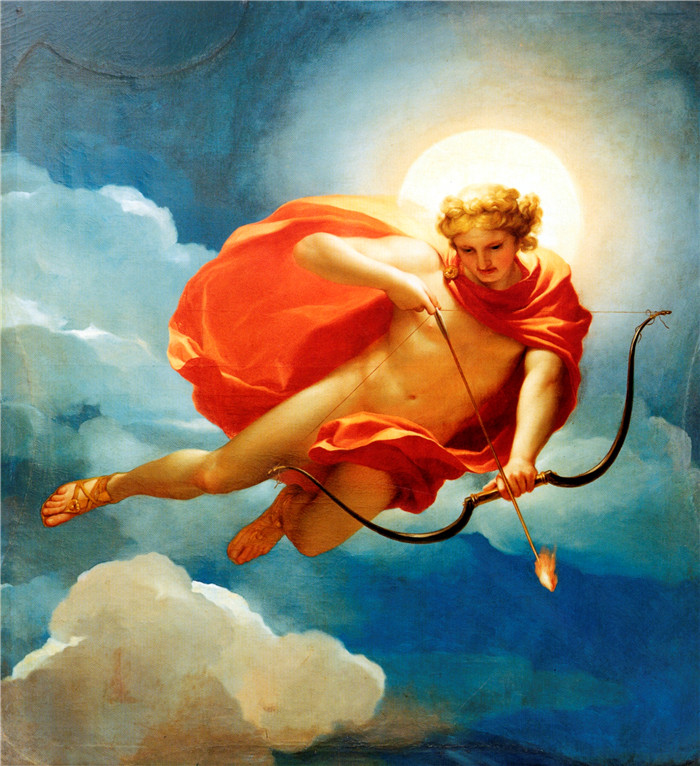 安东·拉斐尔·蒙斯(Anton Raphael Mengs)油画-人格化Helios als Personifikation des Mittages
