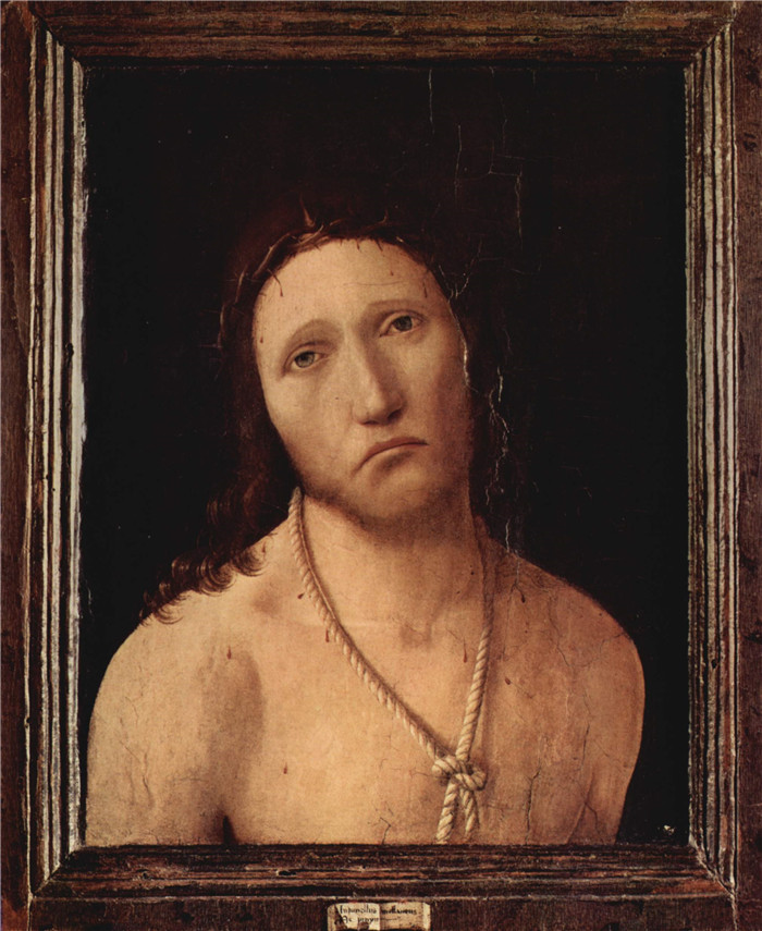 安东内洛·达·墨西拿 (Antonello da Messina)作品-Ecce Homo 2