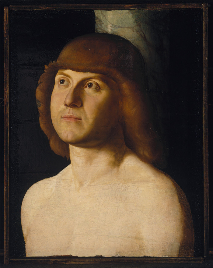 《圣塞巴斯蒂安》安东内洛·达·墨西拿 (Antonello da Messina)作品- Saint Sebastian -