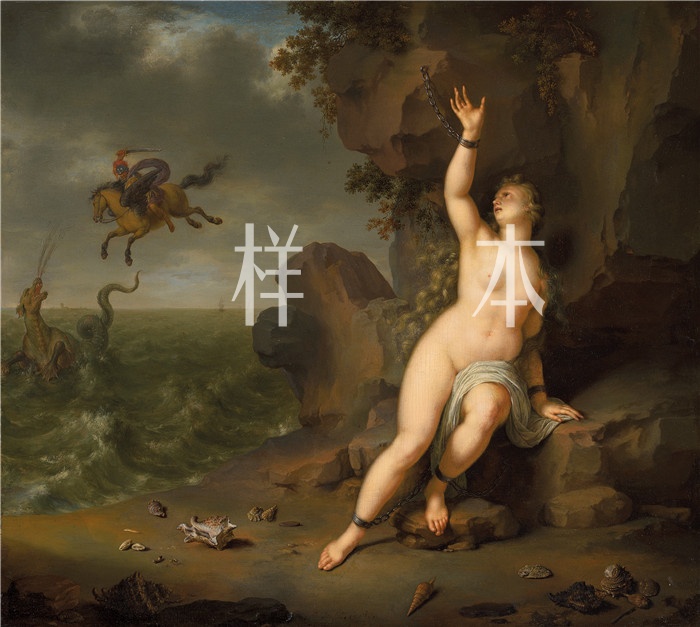 威廉·范·米埃里斯(Willem van Mieris)的画作-帕修斯和安德洛墨达perseus and andromeda