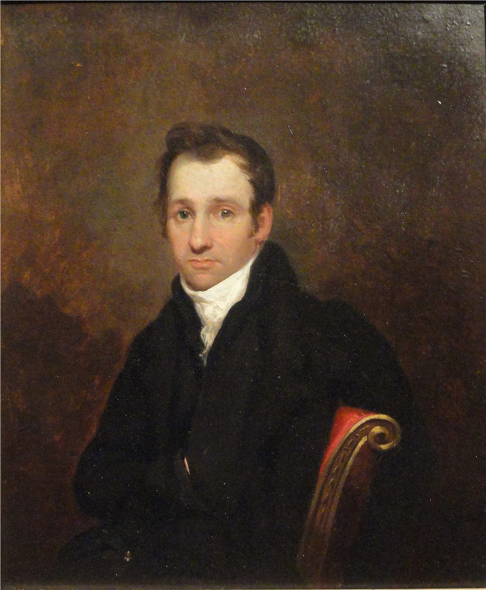 《伊拉斯塔斯·托里》塞缪尔·莫尔斯(Samuel Morse)画作-Erastus Torrey