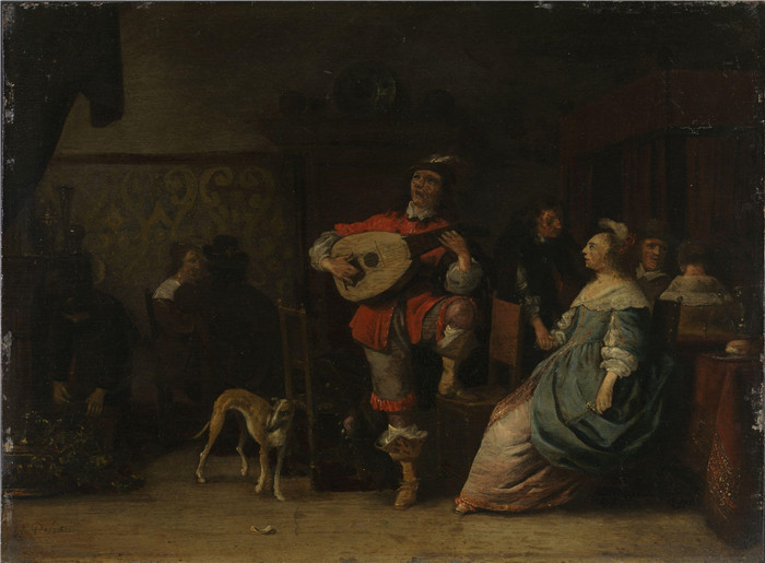 安东尼·帕拉梅德斯（Anthonie Palamedesz）作品-绘画 Painting 