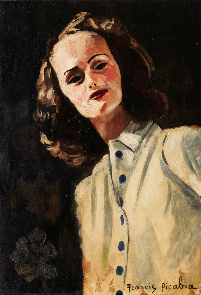 弗朗西斯·毕卡比亚（Francis Picabia）的画作-抵抗运动 1943c - La Résistance