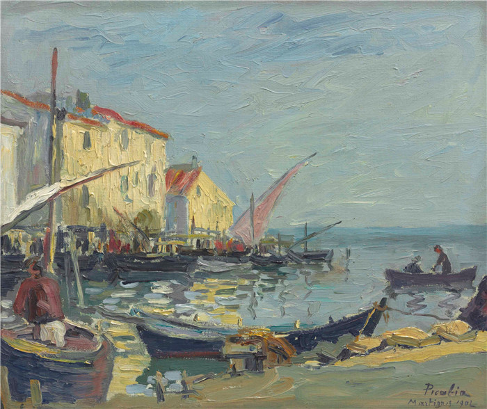 弗朗西斯·毕卡比亚（Francis Picabia）的画作-三月 martigue