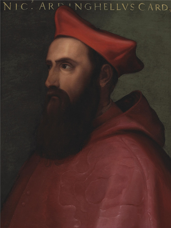 《尼科洛·阿丁赫利》塞巴斯蒂亚诺·德·皮翁博(Sebastiano del Piombo)油画-Niccolò Ardinghelli2