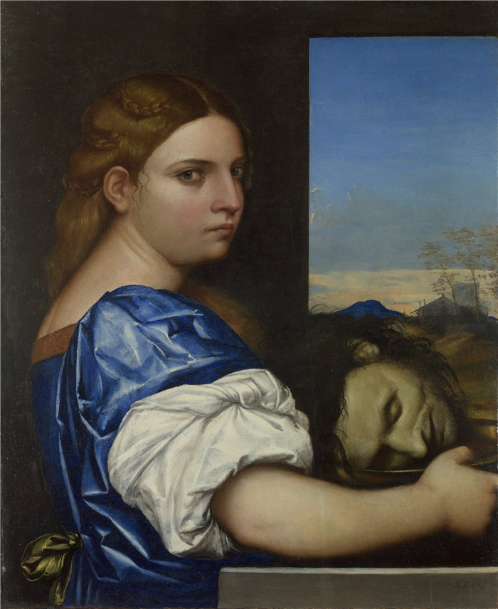 《希罗底的女儿》塞巴斯蒂亚诺·德·皮翁博(Sebastiano del Piombo)油画-The Daughter of Herodias