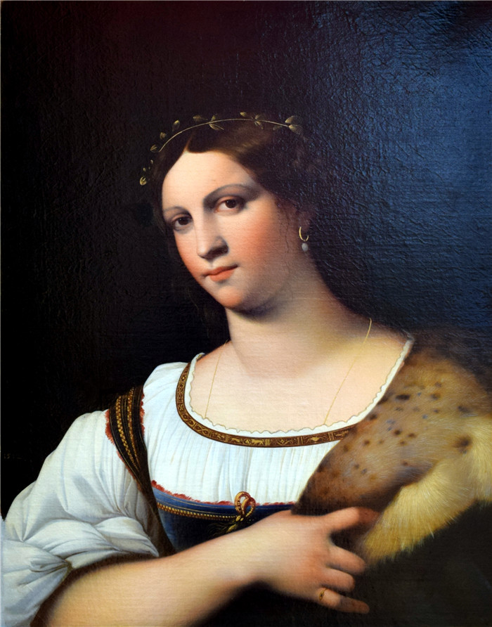 塞巴斯蒂亚诺·德·皮翁博(Sebastiano del Piombo)油画-Fornarina mta