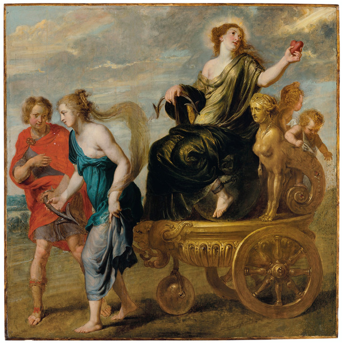 《希望的胜利》伊拉斯谟·奎利努斯二世（Erasmus Quellinus II）的画作-The Triumph of Hope