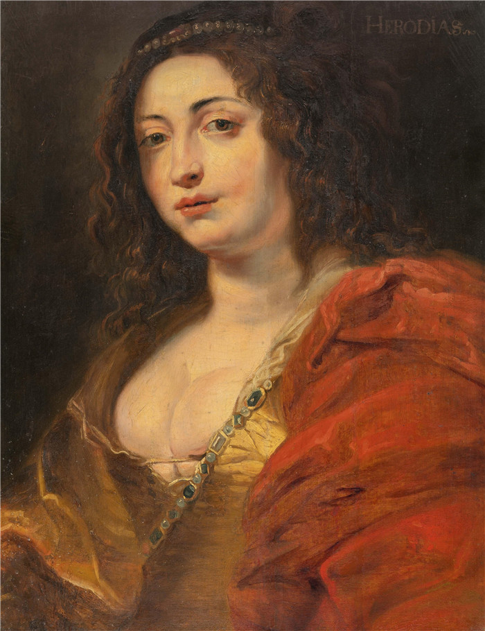 伊拉斯谟·奎利努斯二世（Erasmus Quellinus II）的画作-希罗底Herodias