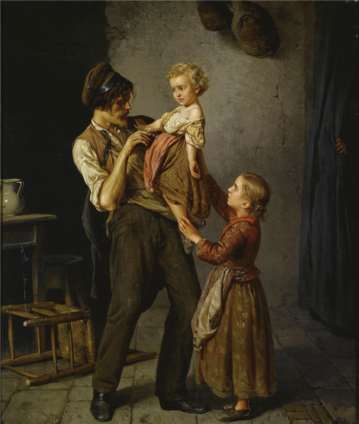 《父亲的归来》安东尼奥·罗塔（Antonio Rotta）作品-The return of the father