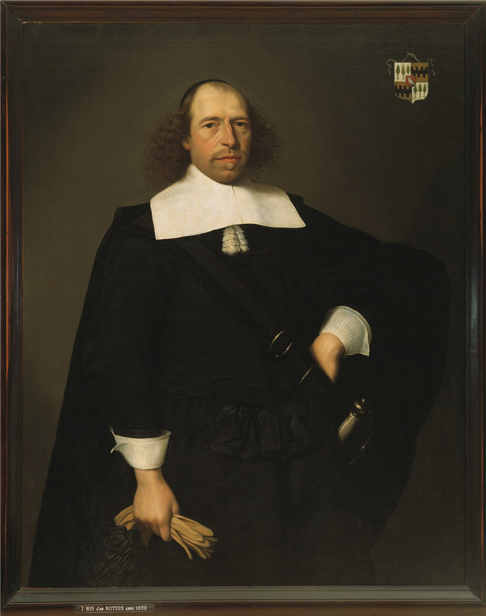 《阿德里安·范·布雷德霍夫》扬·阿尔贝茨（Jan Albertsz Rotius）的画作-- Adriaen van Bredehoff 