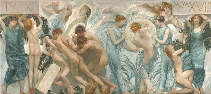 朱利奥·阿里斯蒂德·萨尔托里奥(Giulio Aristide Sartorio)的绘画-萨托利奥·朱利奥·阿里斯蒂德Artgate Fondazione Cariplo - Sartorio Giu