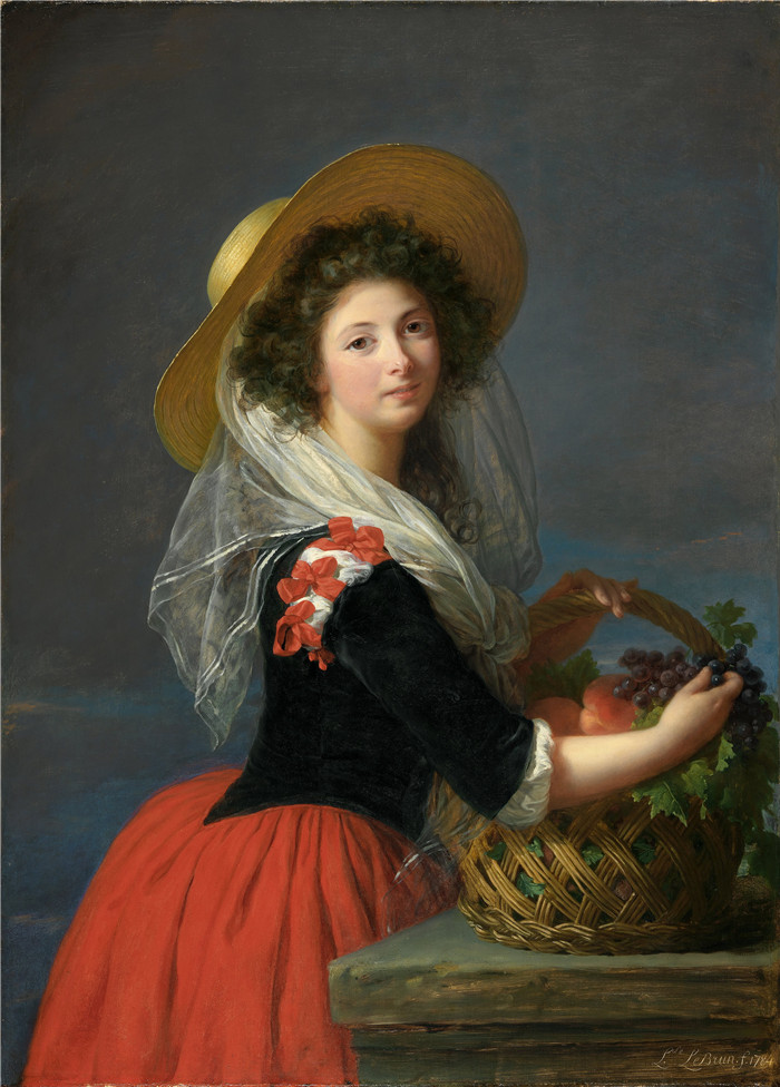 卡德鲁斯公爵夫人玛丽·加布里埃尔·德·格拉蒙特肖像Portrait of Marie Gabrielle de Gramont