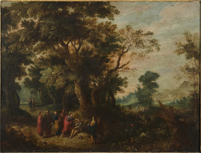 基督治愈盲人 Christ Healing the Blind