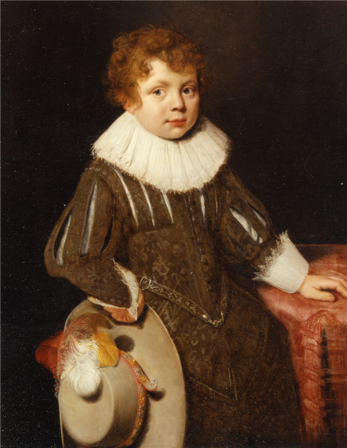 一个四岁男孩的肖像 Portrait of a 4-year old boy