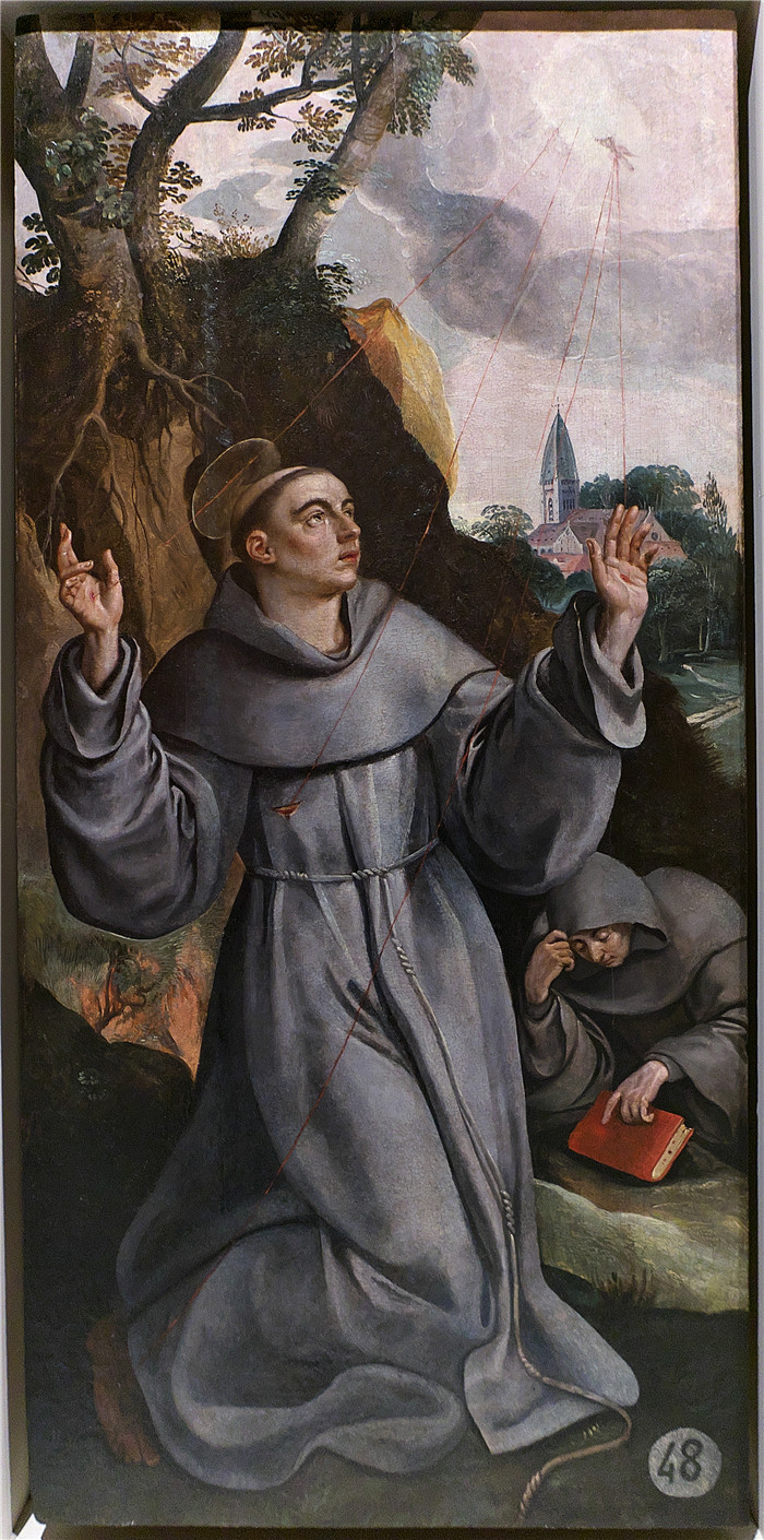 圣方济各受圣痕的印象Impresión de las llagas a San Francisco de Asís